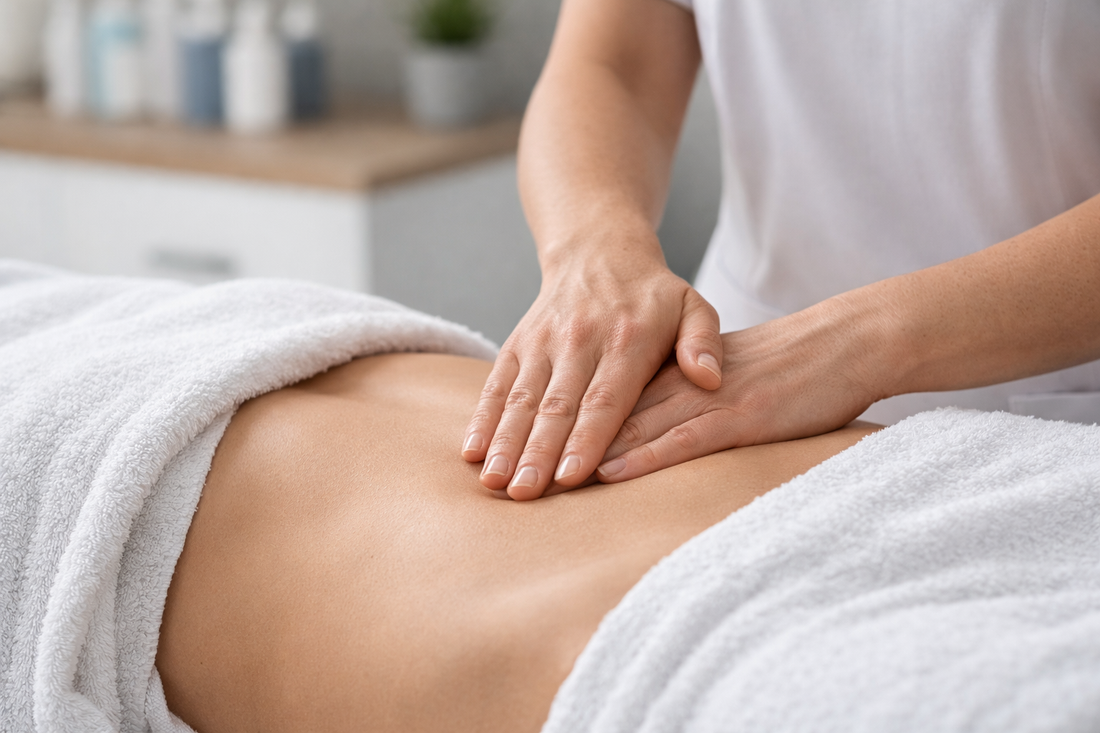 Clinical Manual Lymphatic Drainage performed by a qualified remedial massage therapist on the Gold Coast